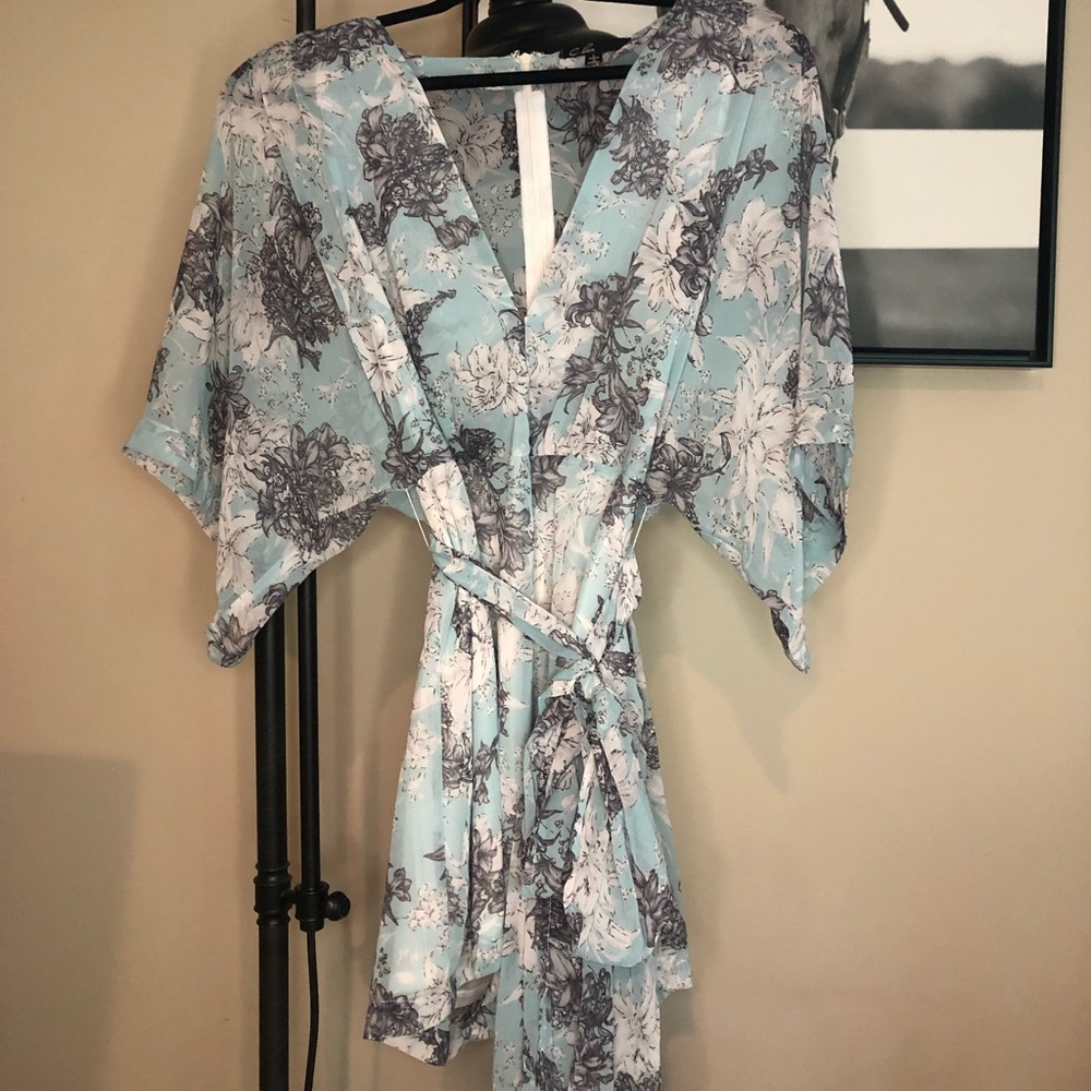 These Three Floral Romper
